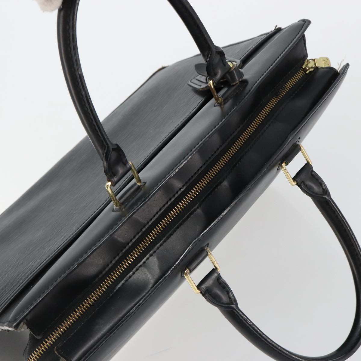 LOUIS VUITTON Epi Riviera Hand Bag Black M48182 LV Auth 186869