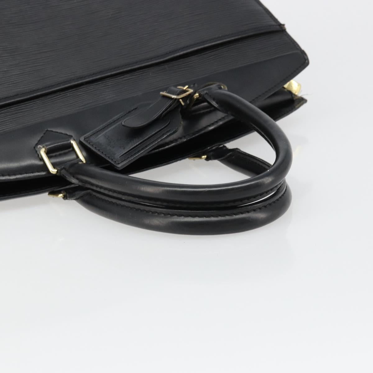 LOUIS VUITTON Epi Riviera Hand Bag Black M48182 LV Auth 186869