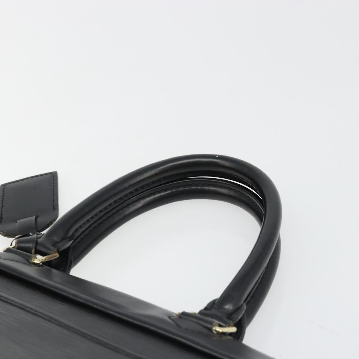 LOUIS VUITTON Epi Riviera Hand Bag Black M48182 LV Auth 186869
