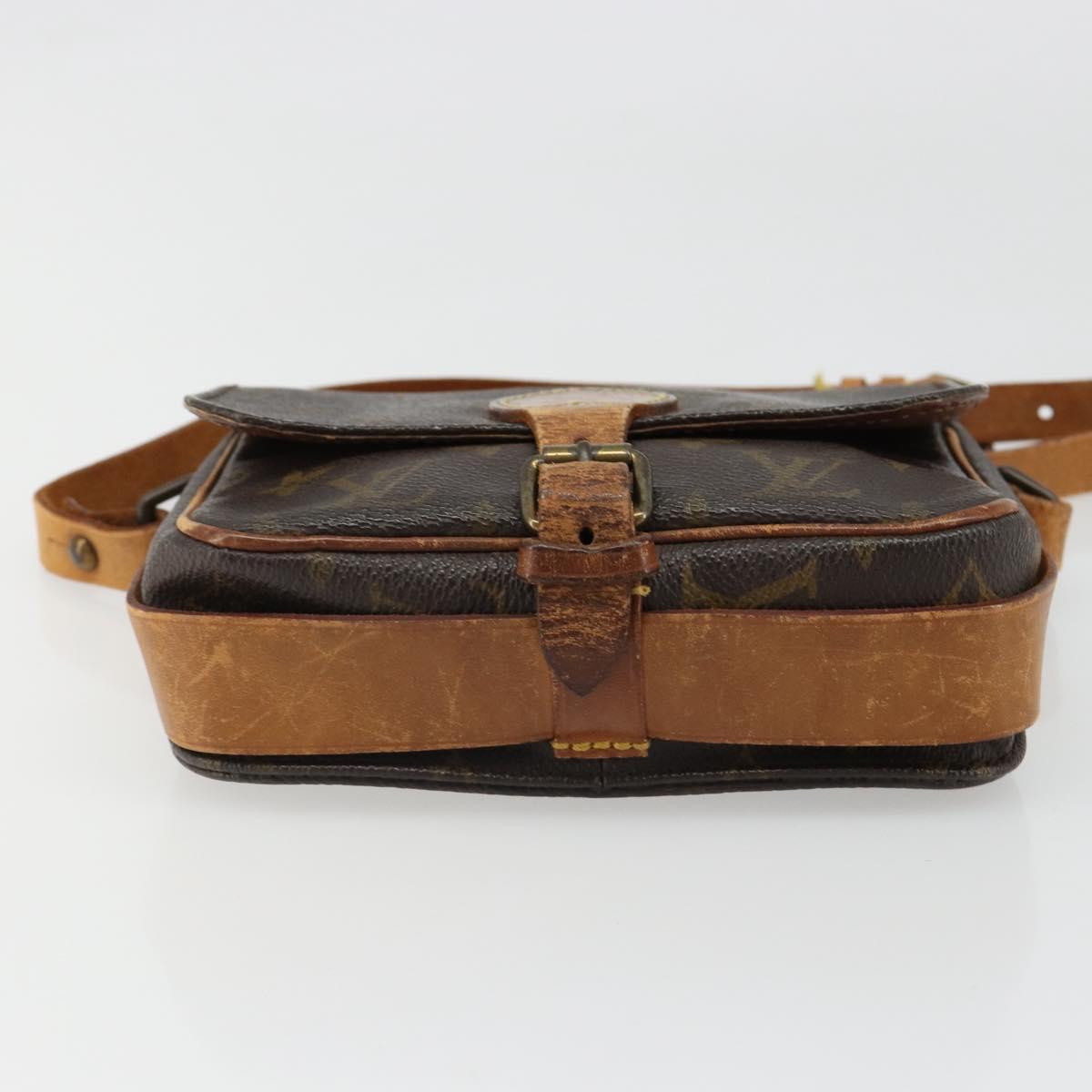 LOUIS VUITTON Monogram Cartouchiere PM Shoulder Bag M51254 LV Auth 186874