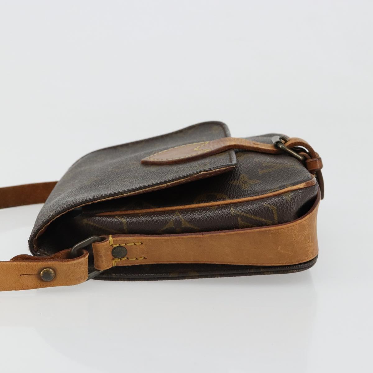 LOUIS VUITTON Monogram Cartouchiere PM Shoulder Bag M51254 LV Auth 186874