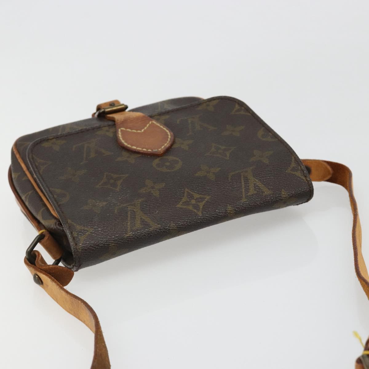 LOUIS VUITTON Monogram Cartouchiere PM Shoulder Bag M51254 LV Auth 186874