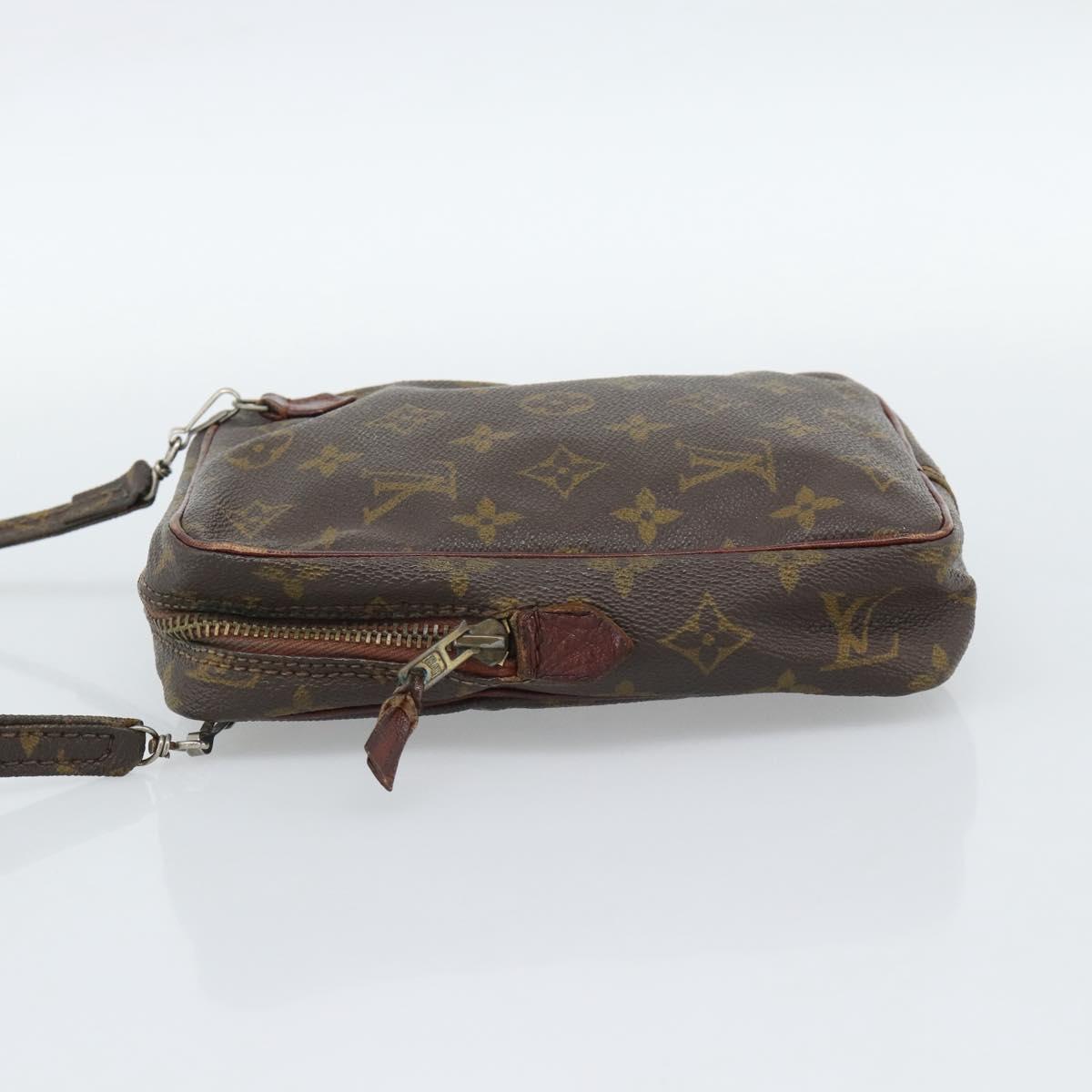 LOUIS VUITTON Monogram Danube Shoulder Bag Vintage M45266 LV Auth 186881