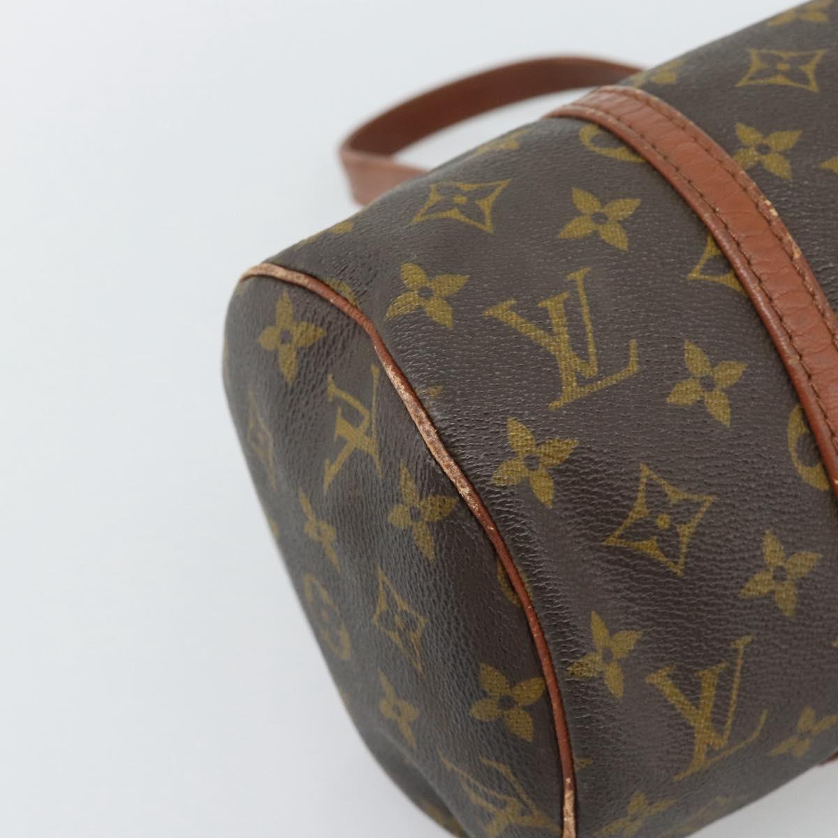 LOUIS VUITTON Monogram Papillon 30 Hand Bag M51385 LV Auth 186887