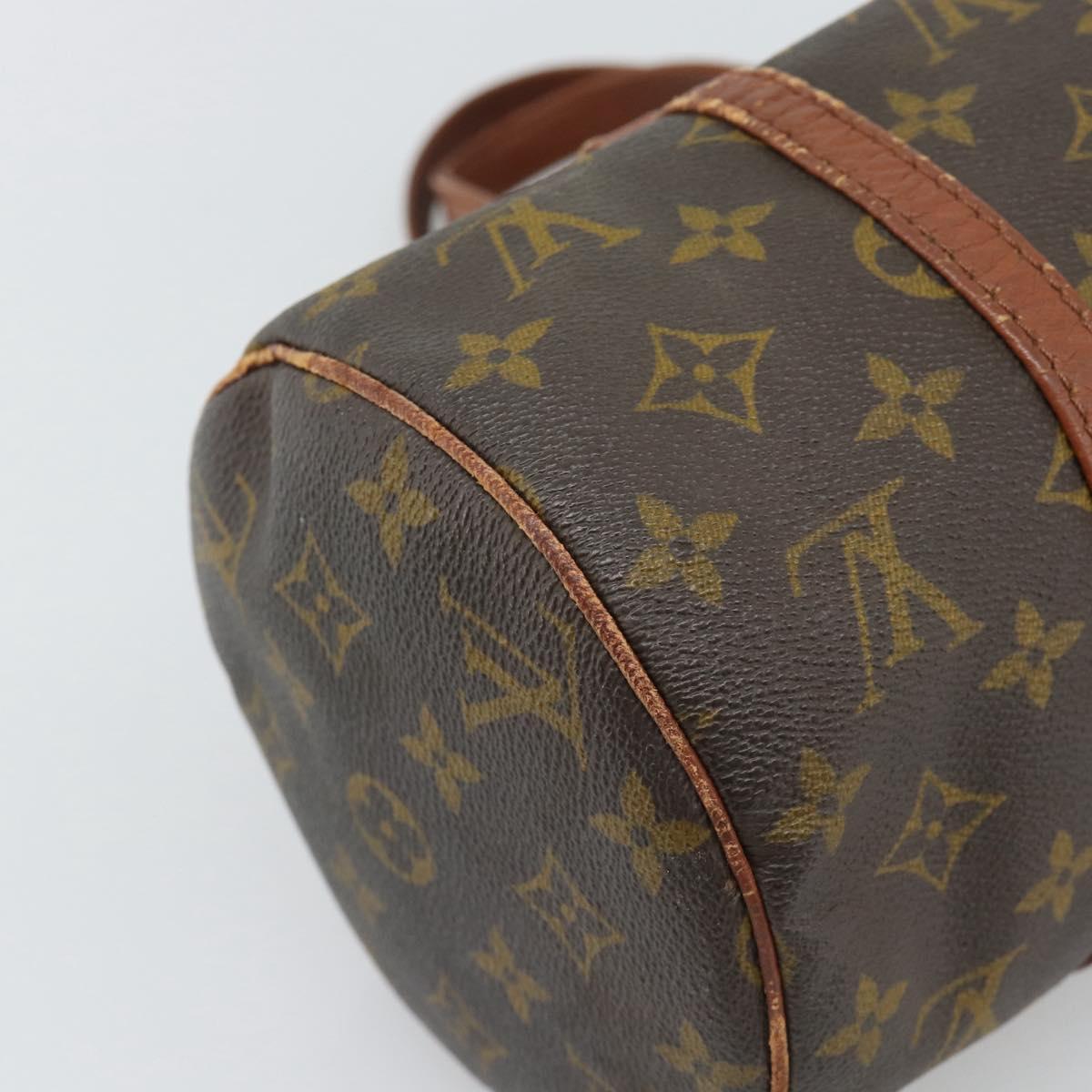 LOUIS VUITTON Monogram Papillon 30 Hand Bag M51385 LV Auth 186887