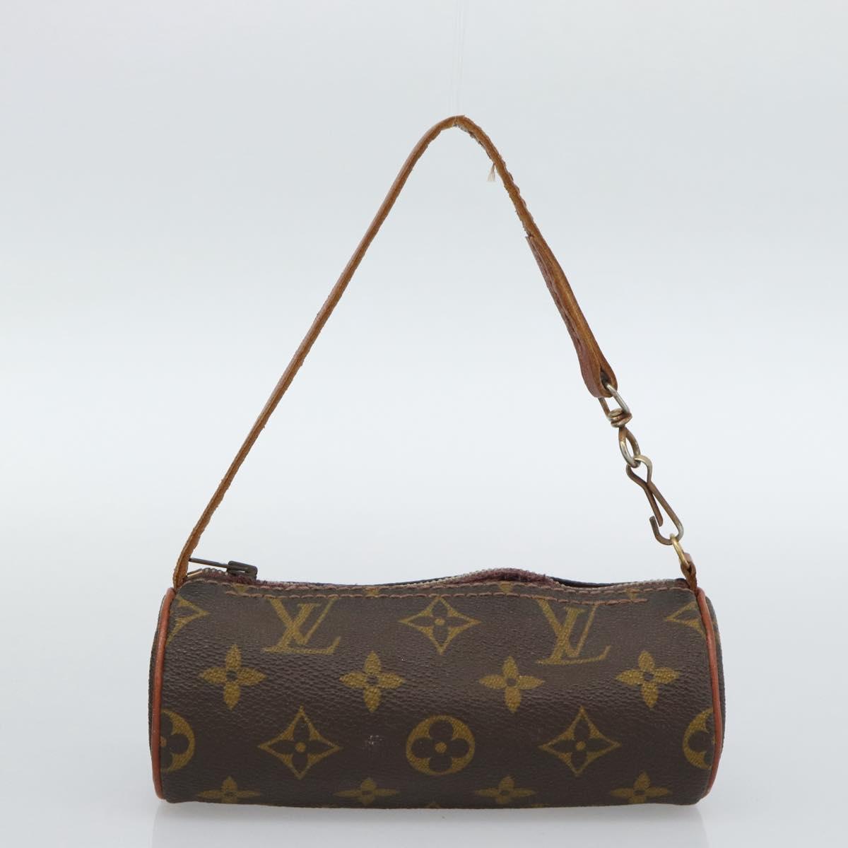 LOUIS VUITTON Monogram Papillon 30 Hand Bag M51385 LV Auth 186887