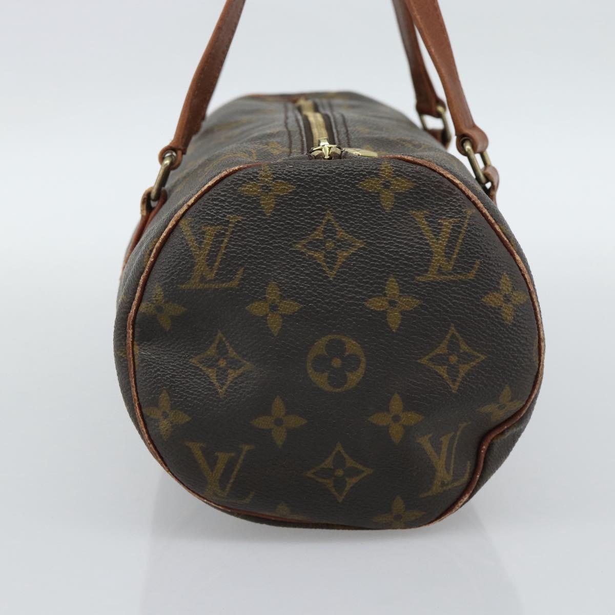 LOUIS VUITTON Monogram Papillon 30 Hand Bag M51385 LV Auth 186887