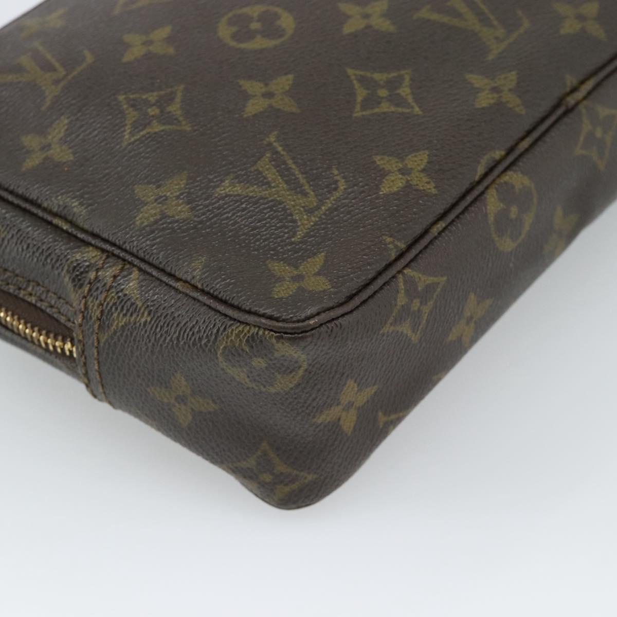 LOUIS VUITTON Monogram Trousse Toilette 23 Clutch Bag M47524 LV Auth 186888