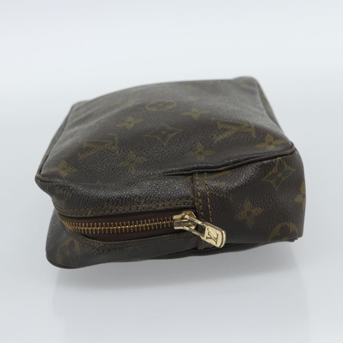 LOUIS VUITTON Monogram Trousse Toilette 23 Clutch Bag M47524 LV Auth 186888