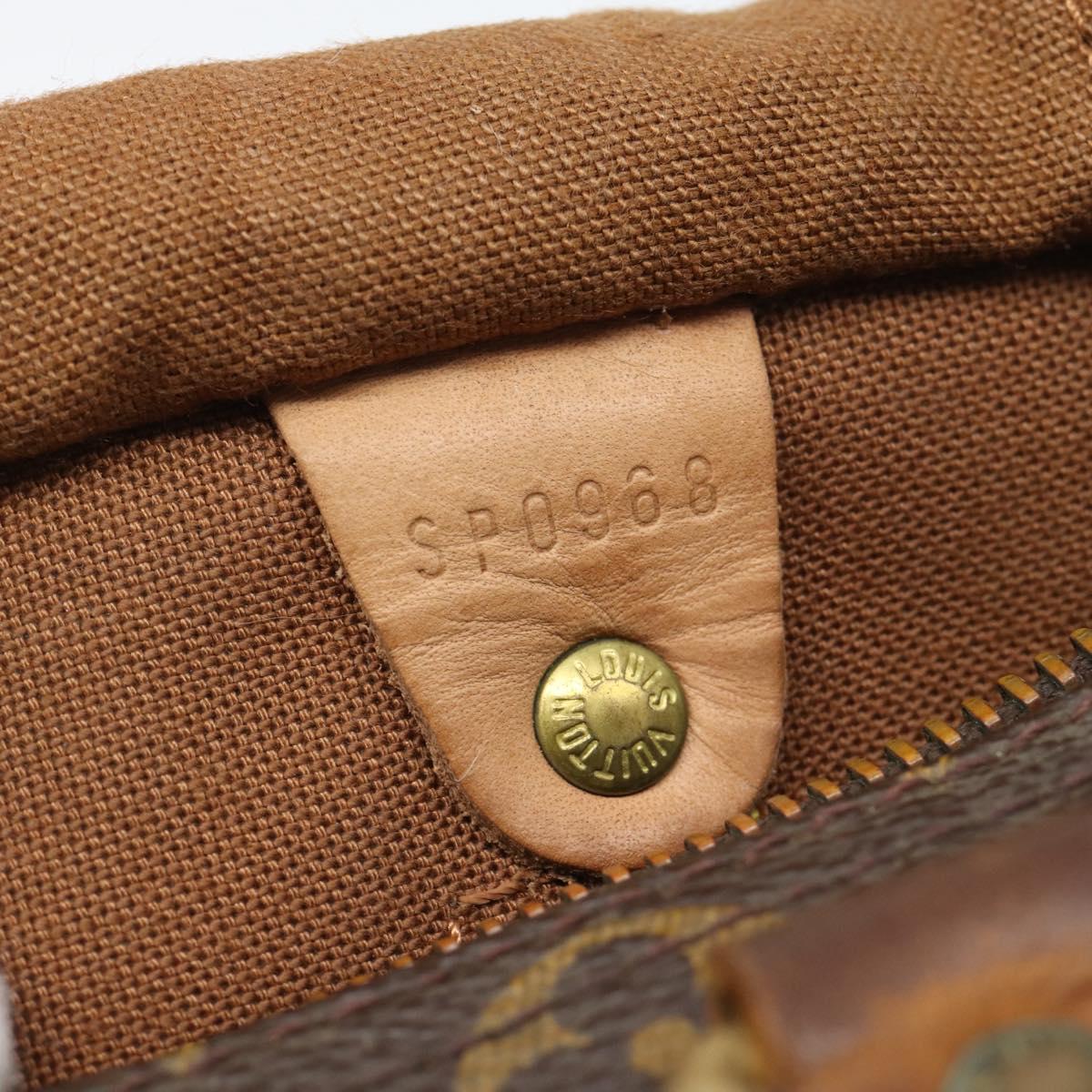 LOUIS VUITTON Monogram Speedy 25 Hand Bag M41528 LV Auth 186893