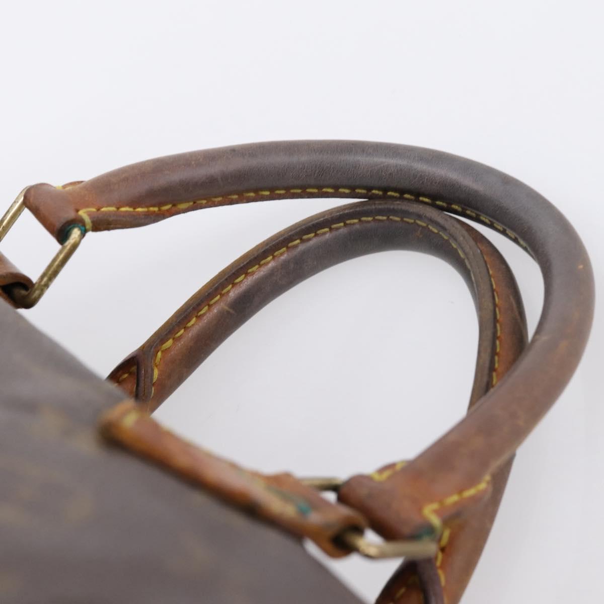 LOUIS VUITTON Monogram Speedy 30 Hand Bag M41526 LV Auth 186972