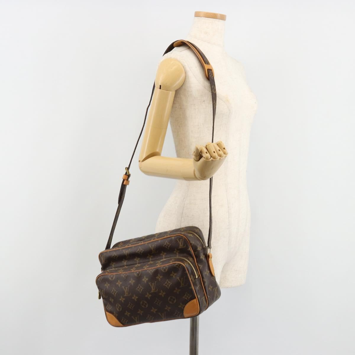 LOUIS VUITTON Monogram Nile Shoulder Bag M45244 LV Auth 187002SAV