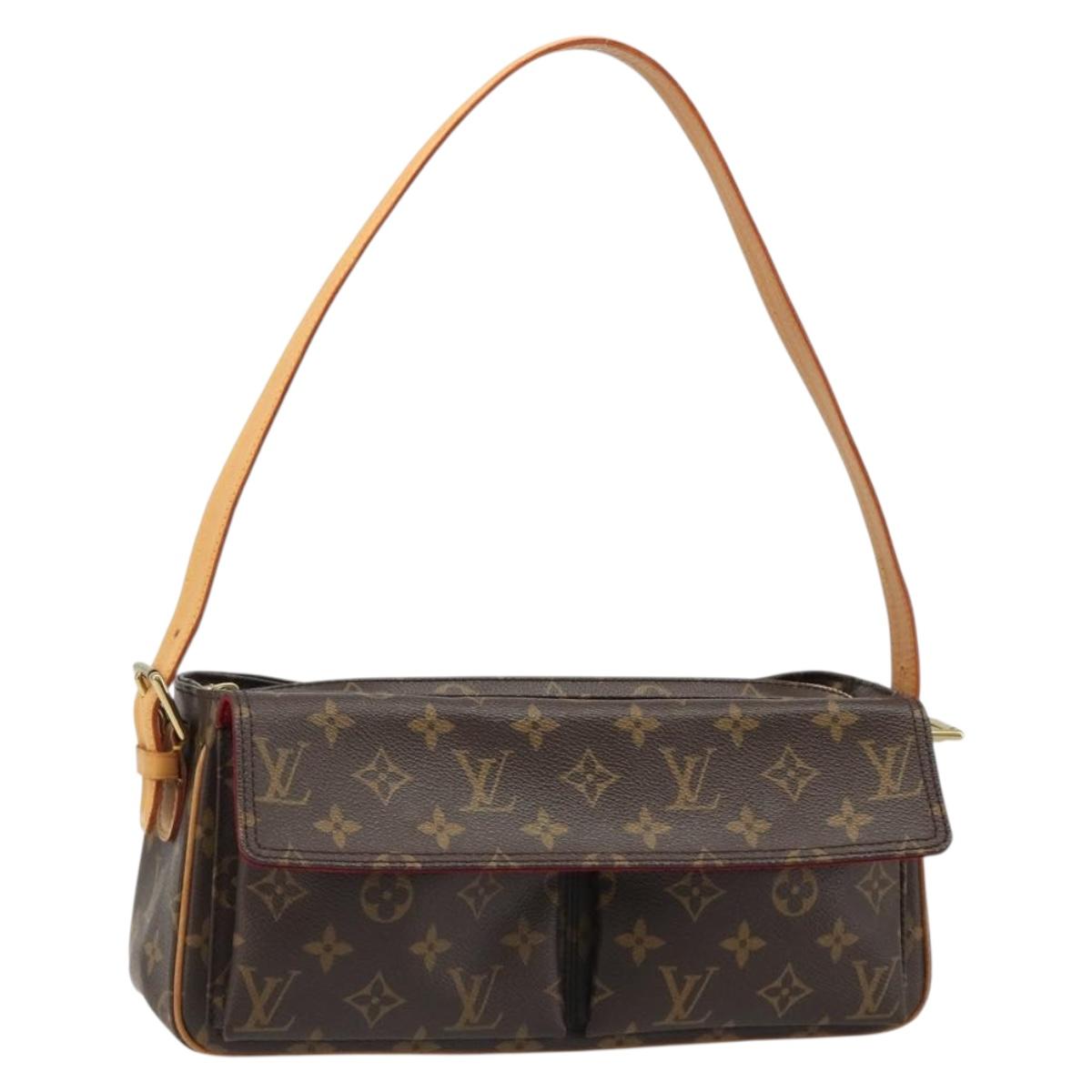 LOUIS VUITTON Monogram Viva Cite MM Shoulder Bag M51164 LV Auth 187006SAM