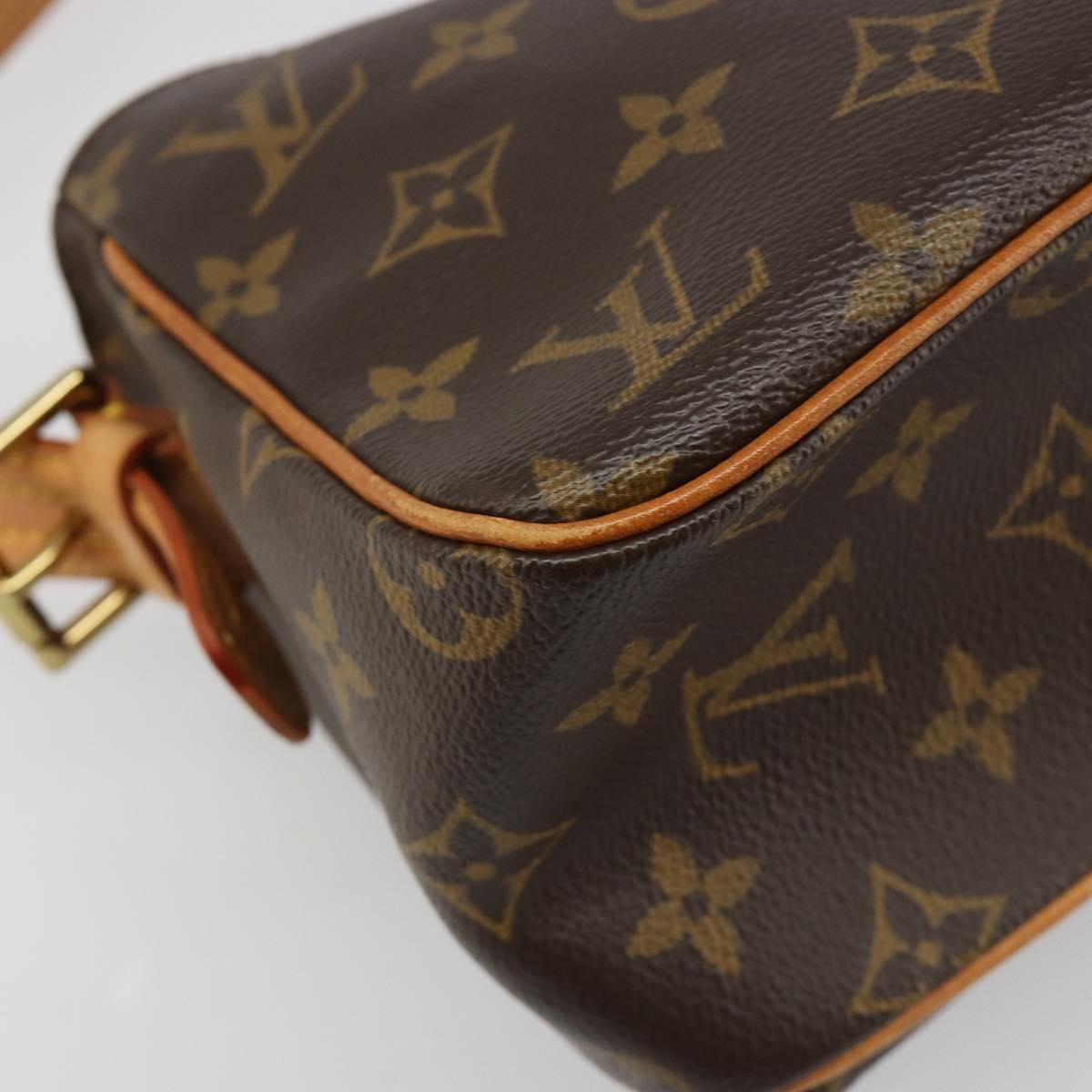 LOUIS VUITTON Monogram Viva Cite MM Shoulder Bag M51164 LV Auth 187006SAM