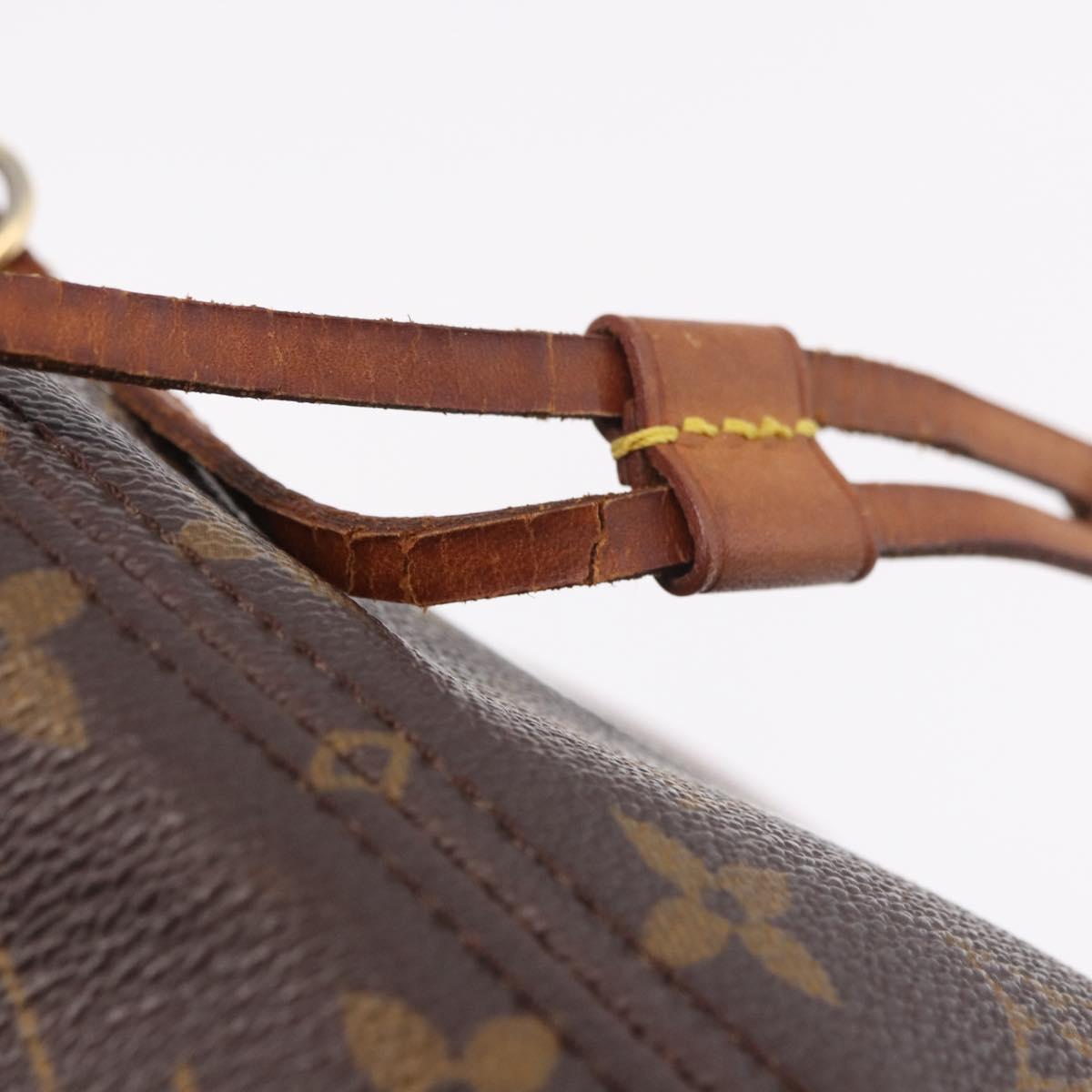 LOUIS VUITTON Monogram Neverfull PM Tote Bag M40155 LV Auth 187011