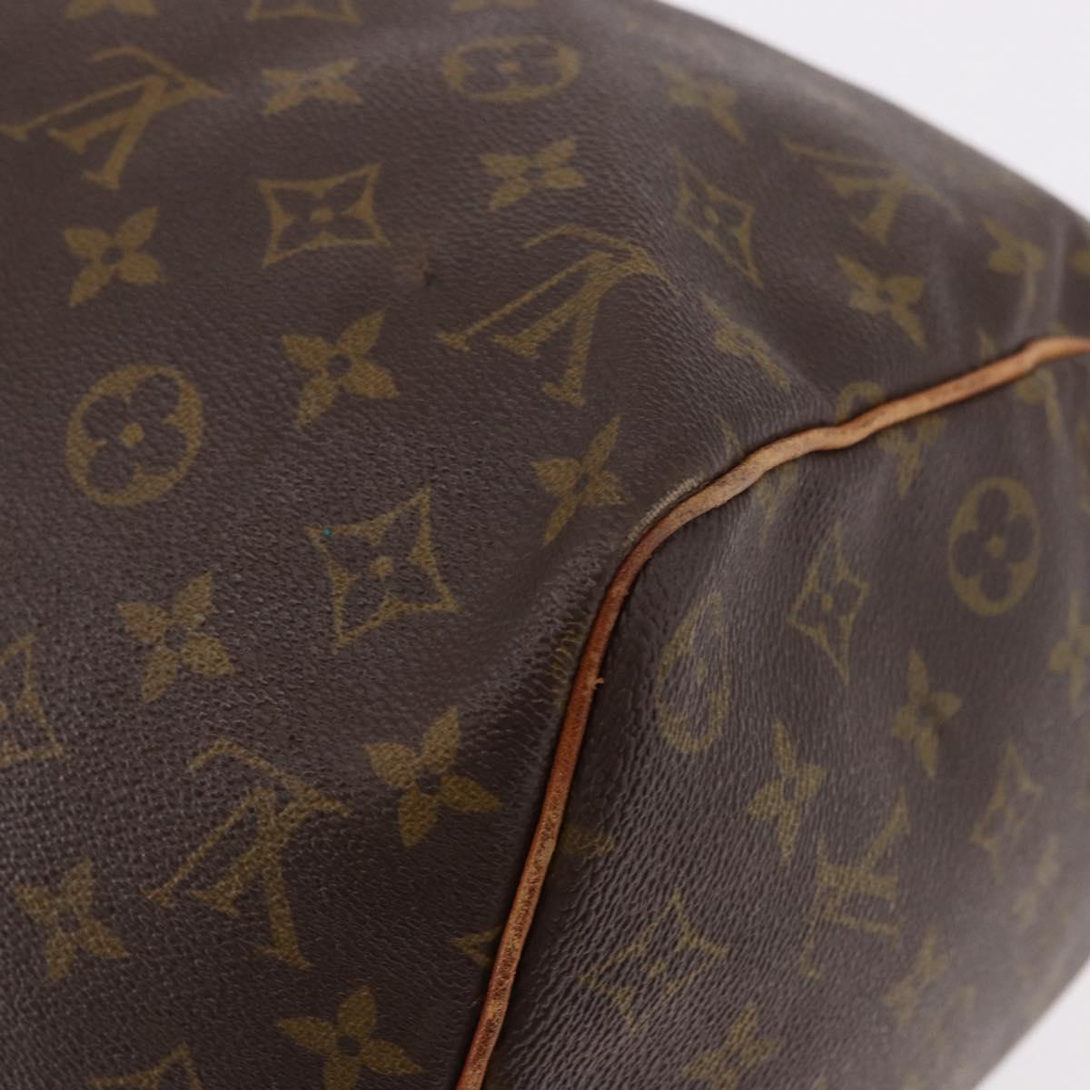 LOUIS VUITTON Monogram Keepall 45 Boston Bag M41428 LV Auth 187012