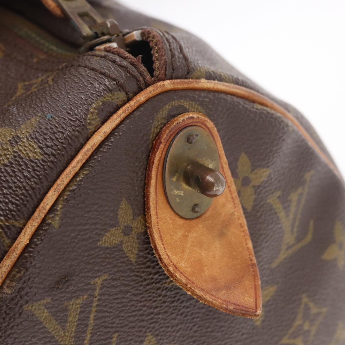 LOUIS VUITTON Monogram Keepall 45 Boston Bag M41428 LV Auth 187012