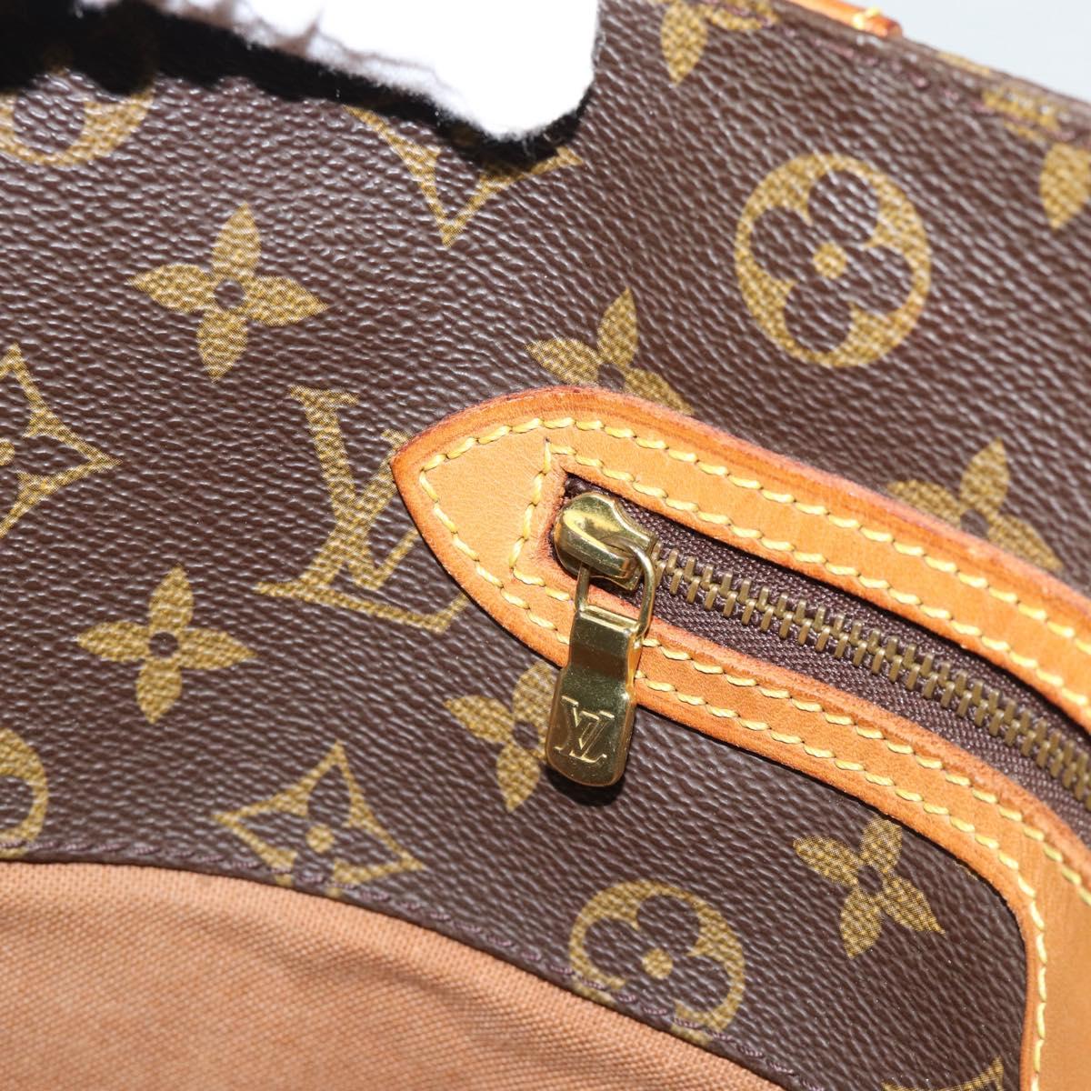 LOUIS VUITTON Monogram Sac Shopping Tote Bag M51108 LV Auth 187015