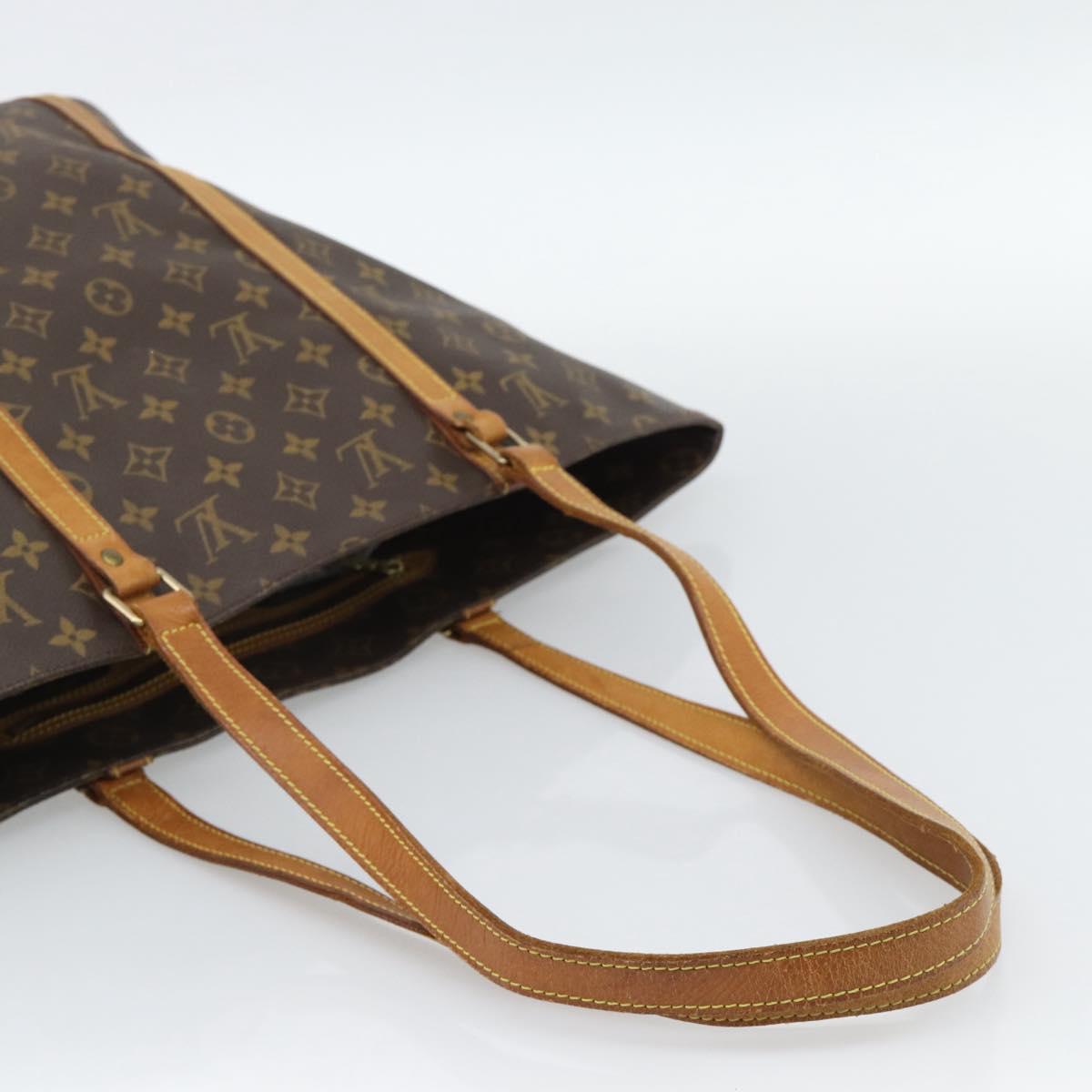 LOUIS VUITTON Monogram Sac Shopping Tote Bag M51108 LV Auth 187015