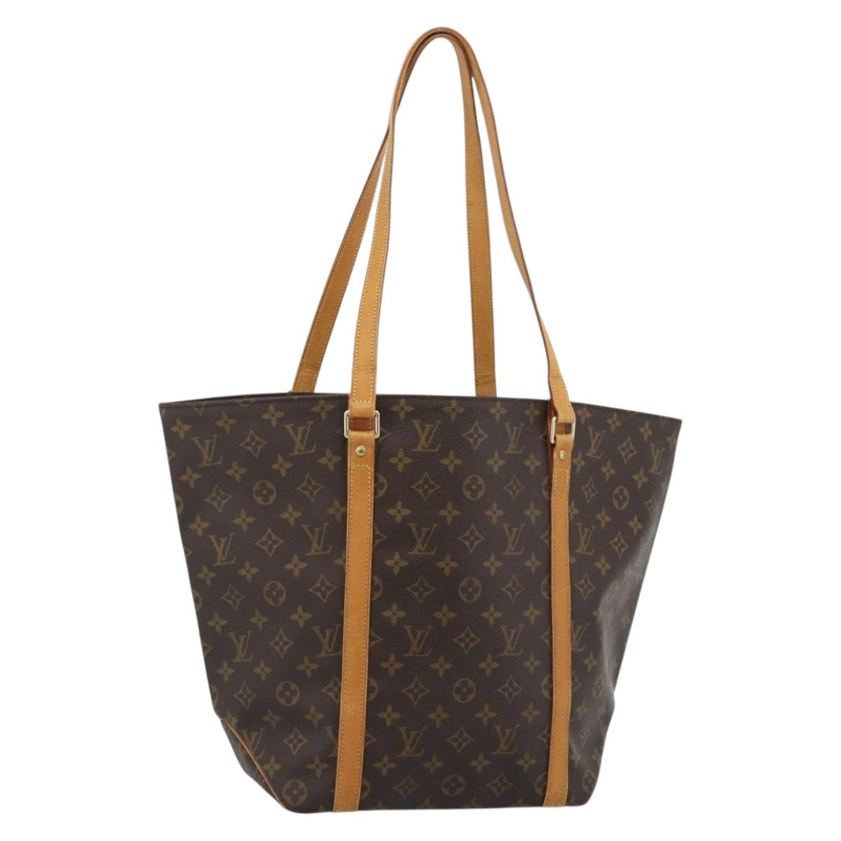 LOUIS VUITTON Monogram Sac Shopping Tote Bag M51108 LV Auth 187018