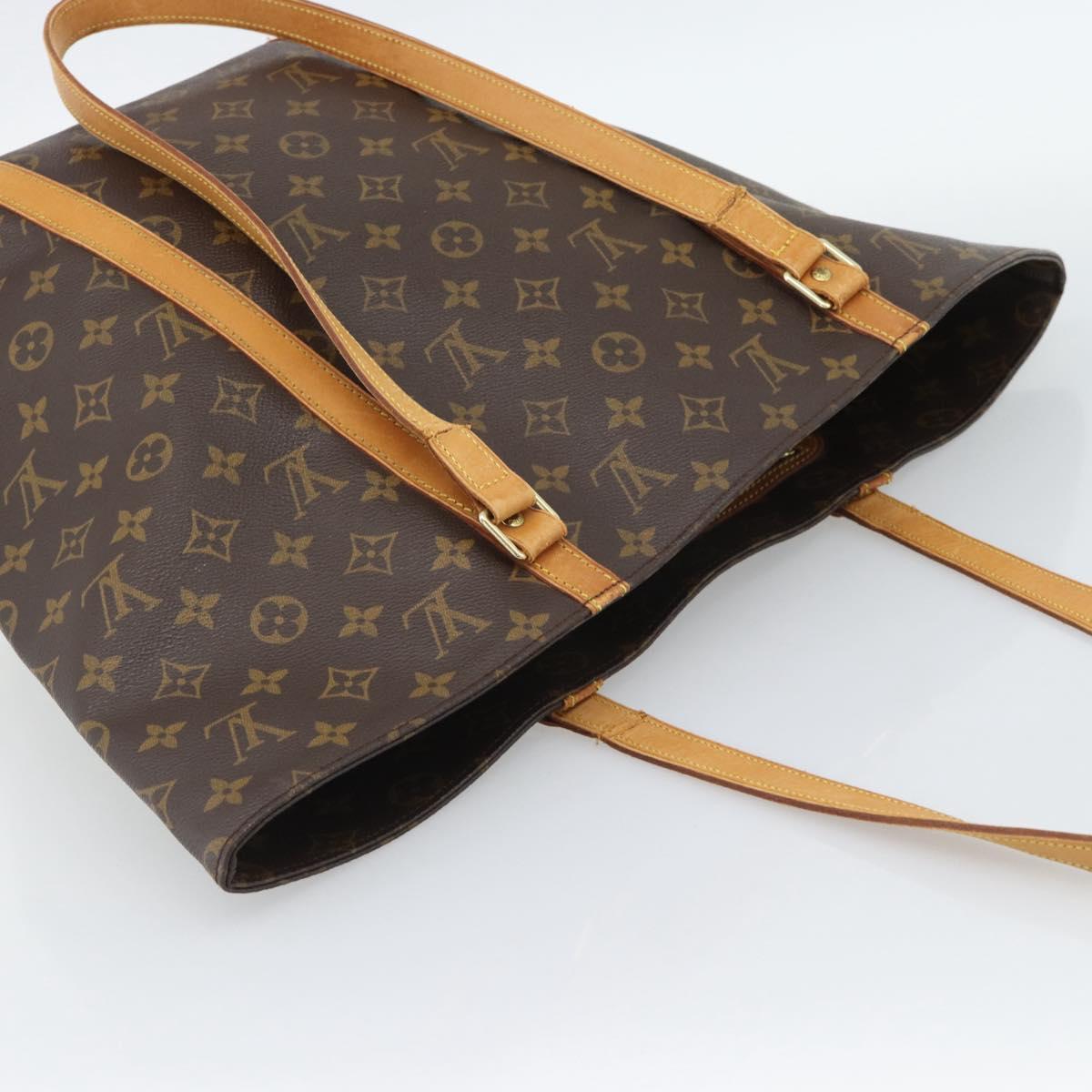 LOUIS VUITTON Monogram Sac Shopping Tote Bag M51108 LV Auth 187018