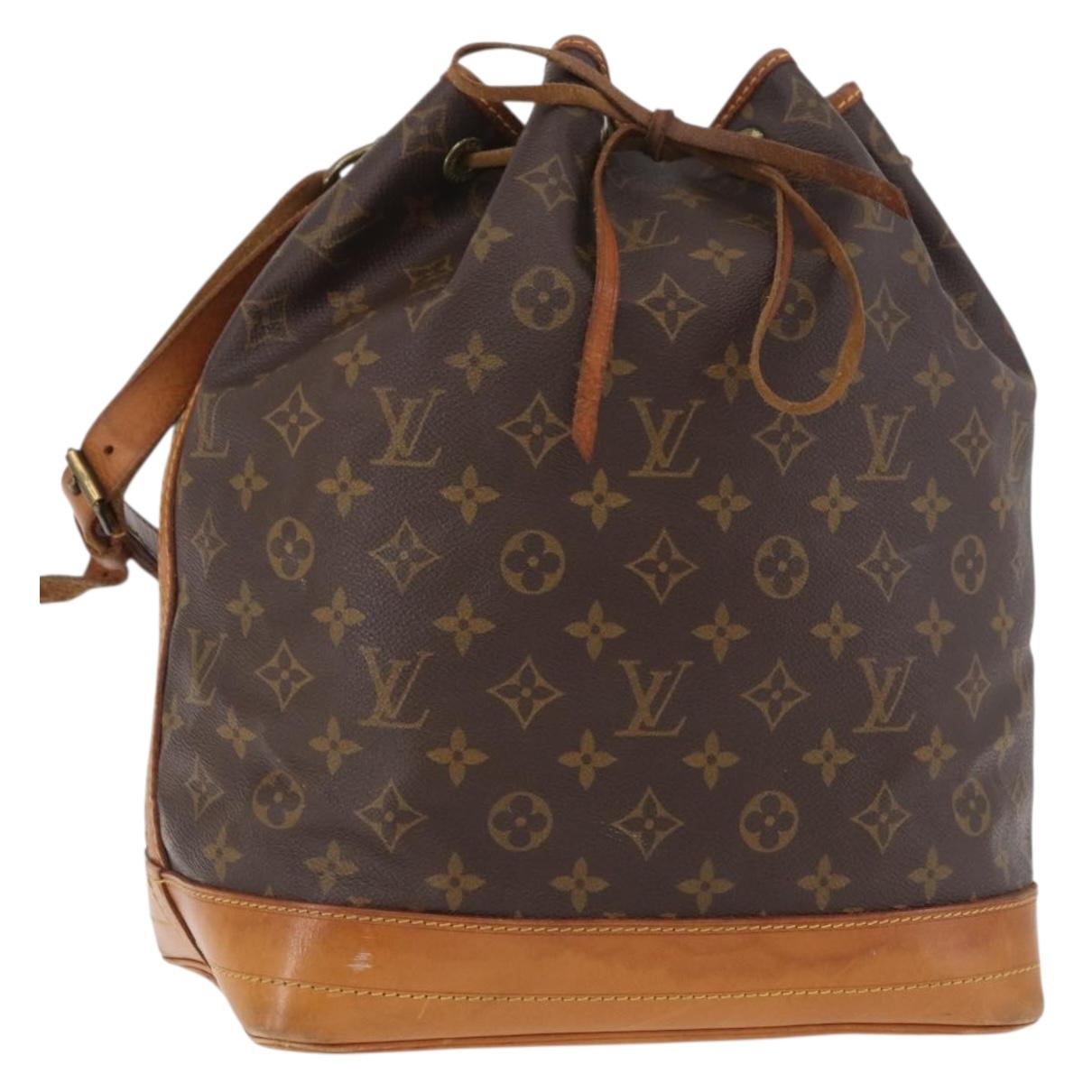 LOUIS VUITTON Monogram Noe Shoulder Bag M42224 LV Auth 187019