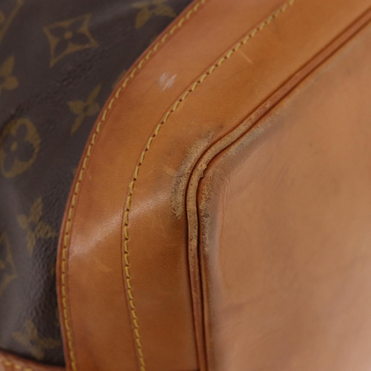 LOUIS VUITTON Monogram Noe Shoulder Bag M42224 LV Auth 187019