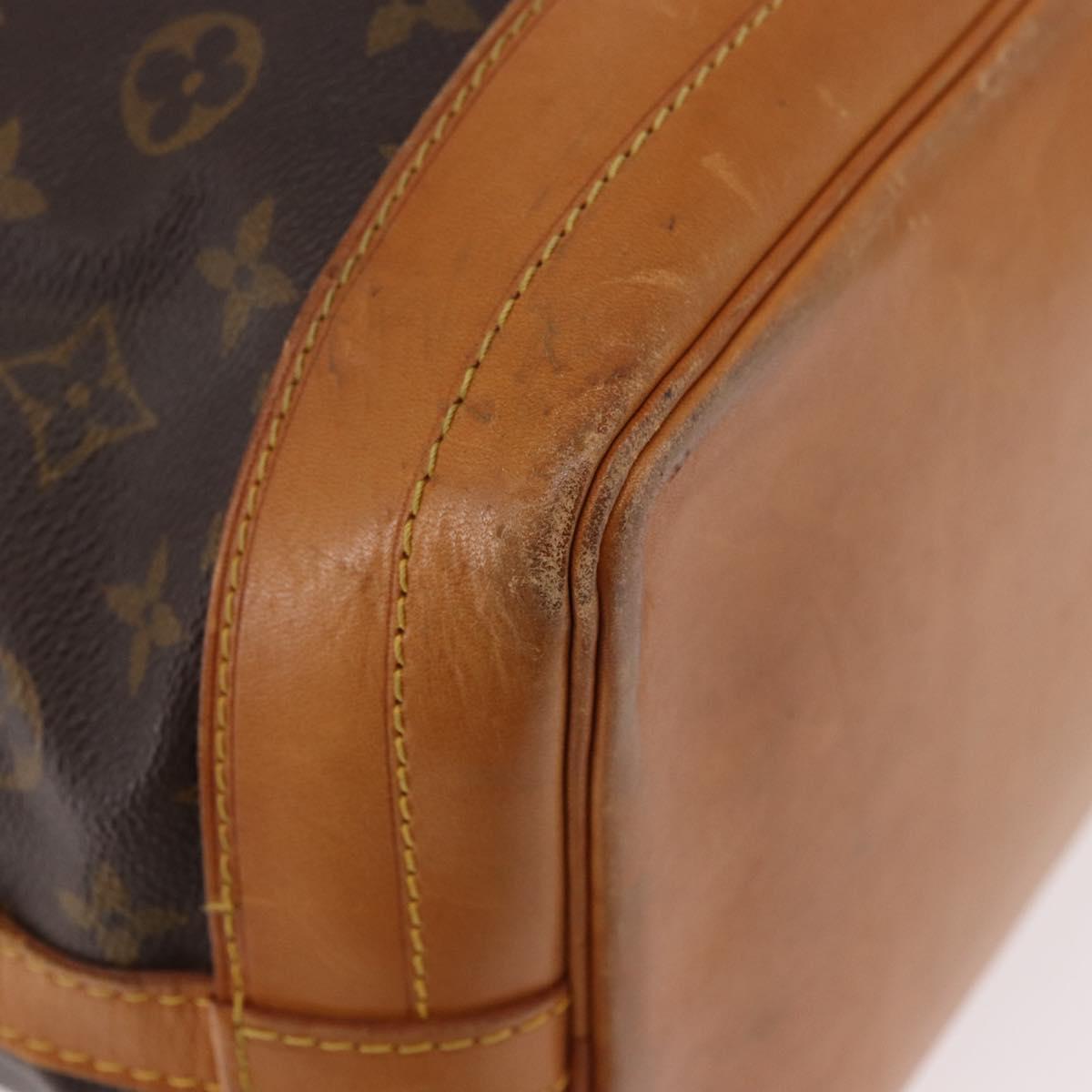 LOUIS VUITTON Monogram Noe Shoulder Bag M42224 LV Auth 187019