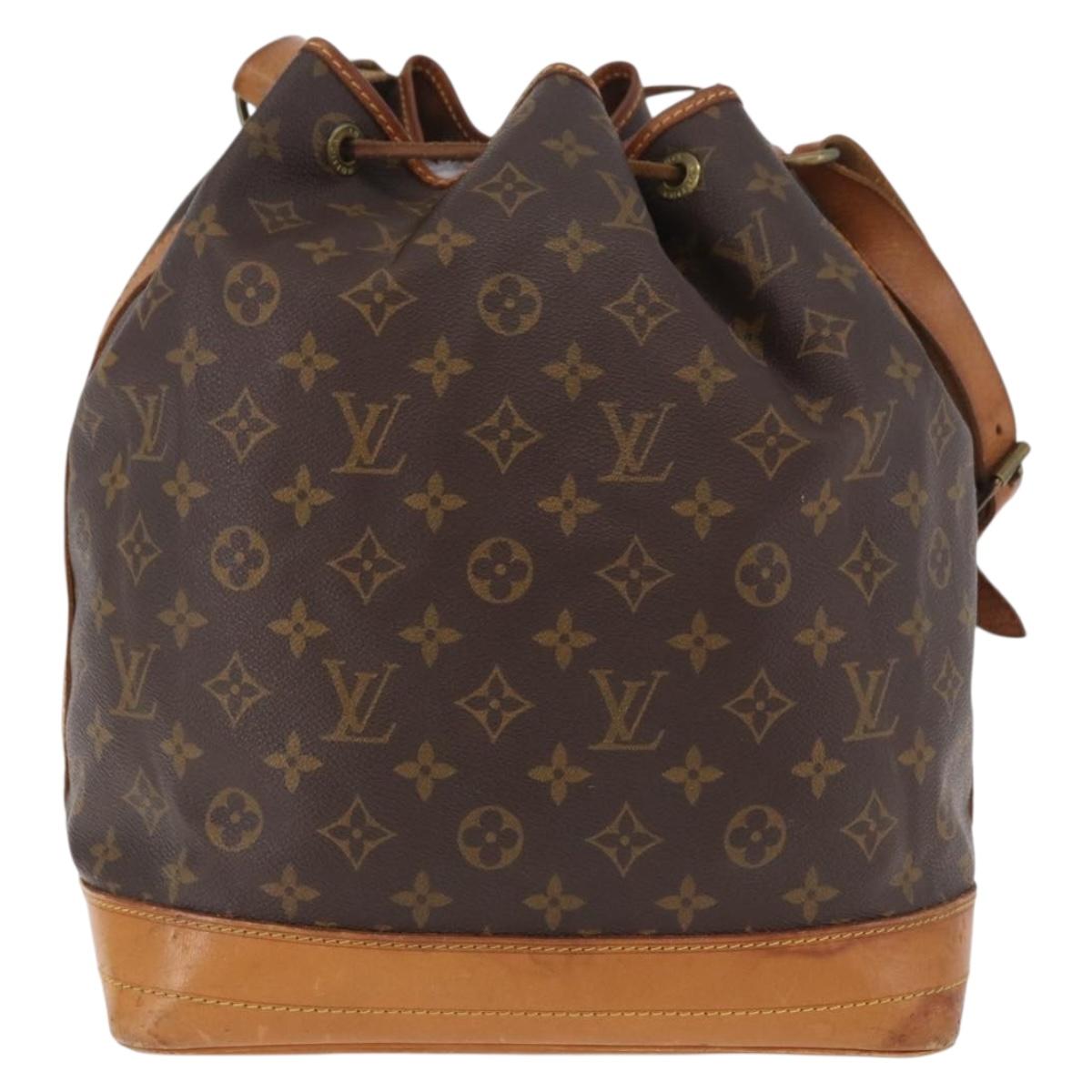 LOUIS VUITTON Monogram Noe Shoulder Bag M42224 LV Auth 187019