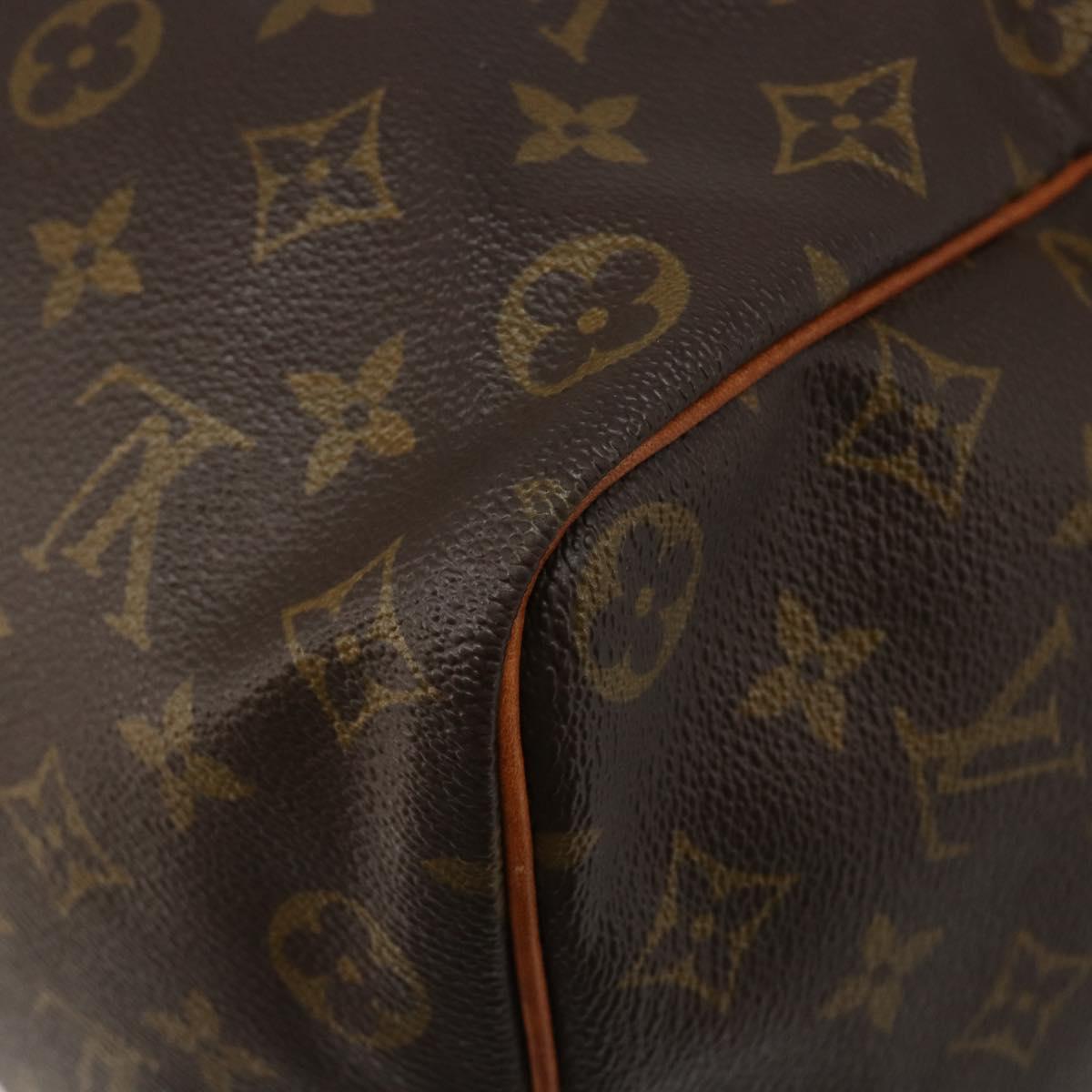 LOUIS VUITTON Monogram Speedy 35 Hand Bag M41524 LV Auth 187030SAV