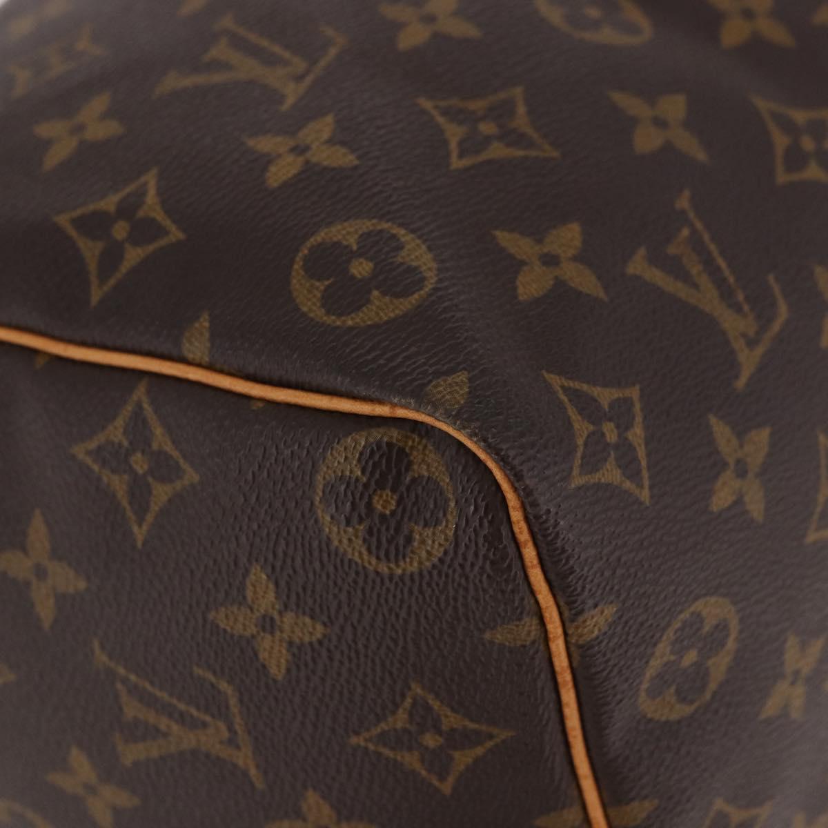 LOUIS VUITTON Monogram Speedy 35 Hand Bag M41524 LV Auth 187032A
