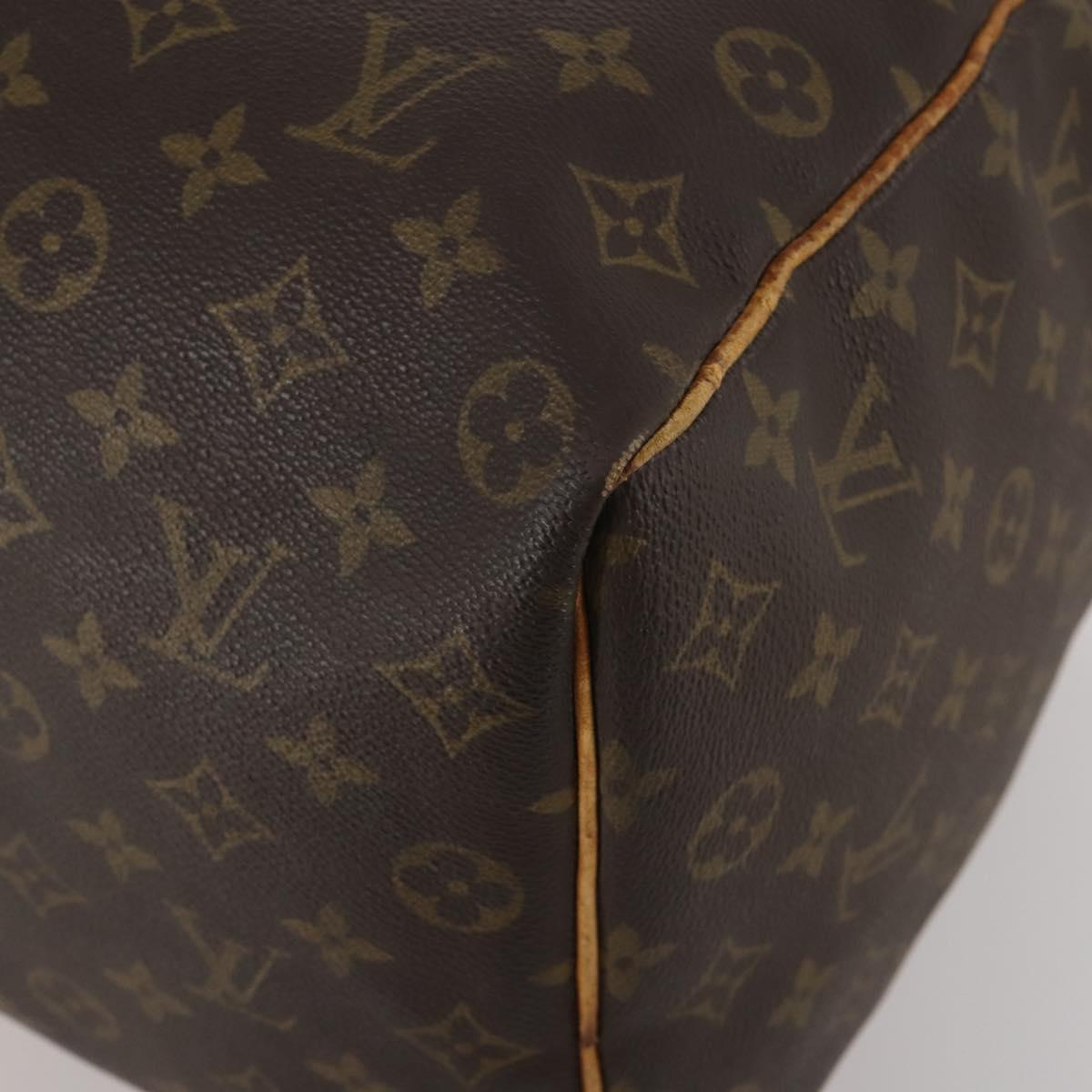 LOUIS VUITTON Monogram Keepall 50 Boston Bag M41426 LV Auth 187059