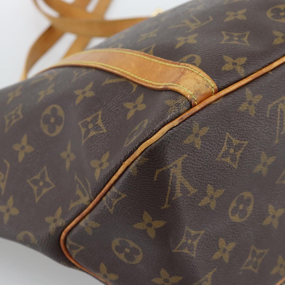 LOUIS VUITTON Monogram Sac Shopping Tote Bag M51108 LV Auth 187062