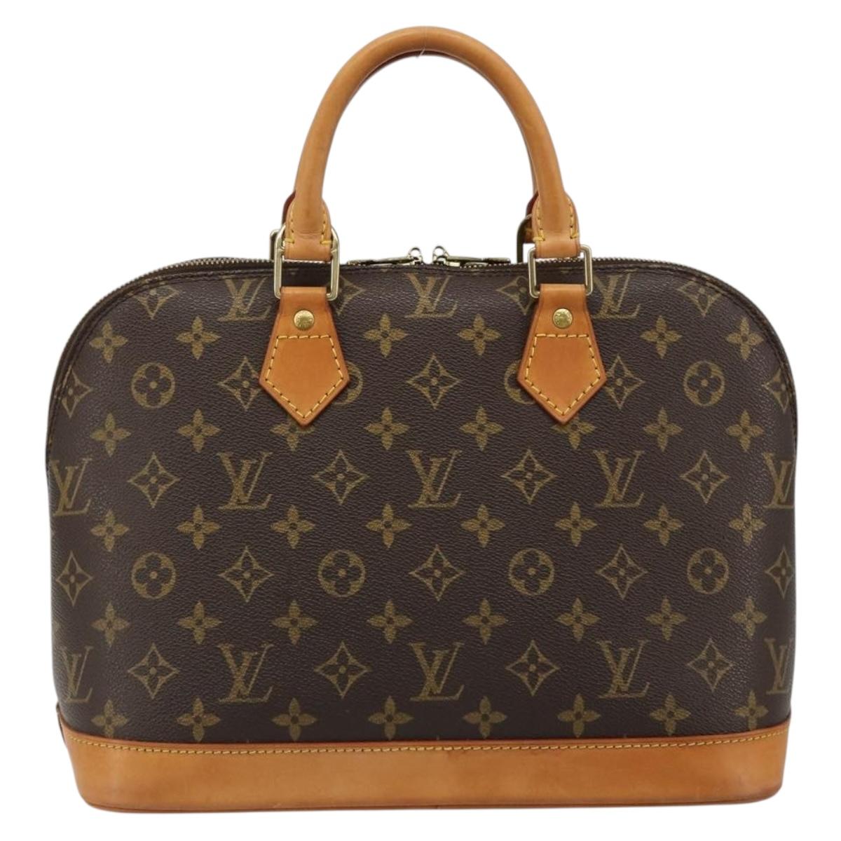 LOUIS VUITTON Monogram Alma Hand Bag M51130 LV Auth 187066V