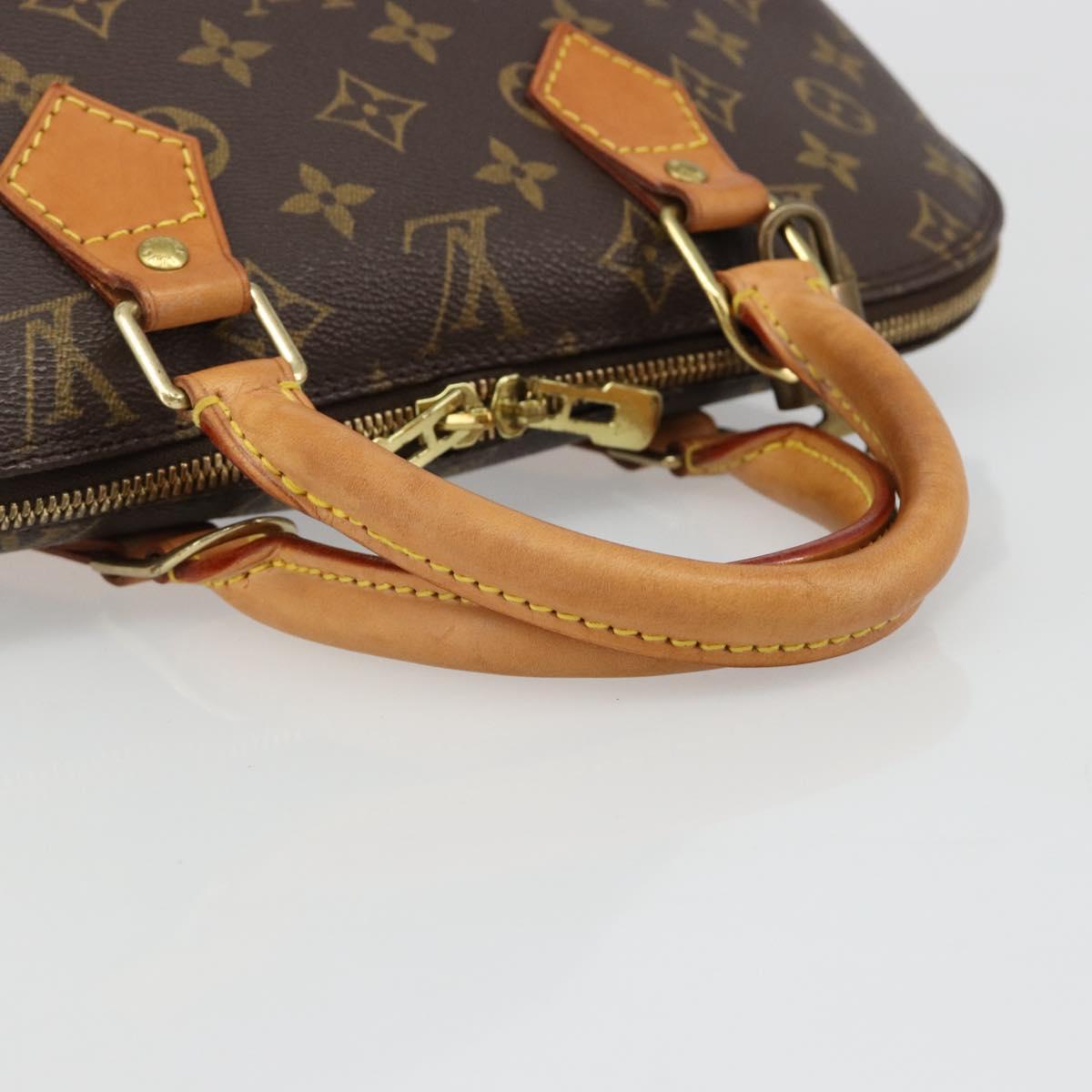 LOUIS VUITTON Monogram Alma Hand Bag M51130 LV Auth 187066V
