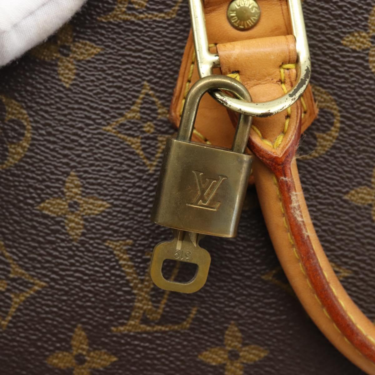LOUIS VUITTON Monogram Alma Hand Bag M51130 LV Auth 187067V