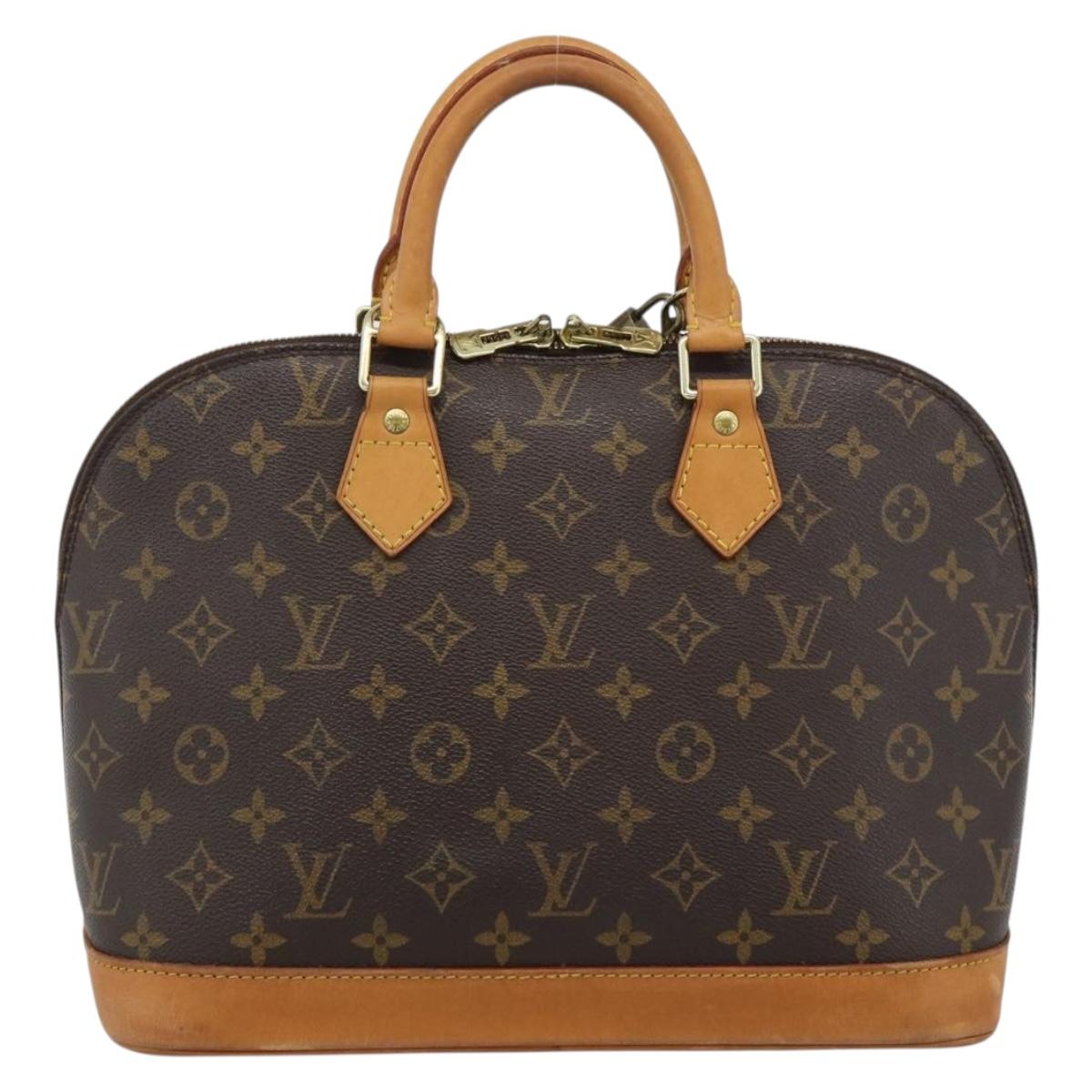 LOUIS VUITTON Monogram Alma Hand Bag M51130 LV Auth 187067V