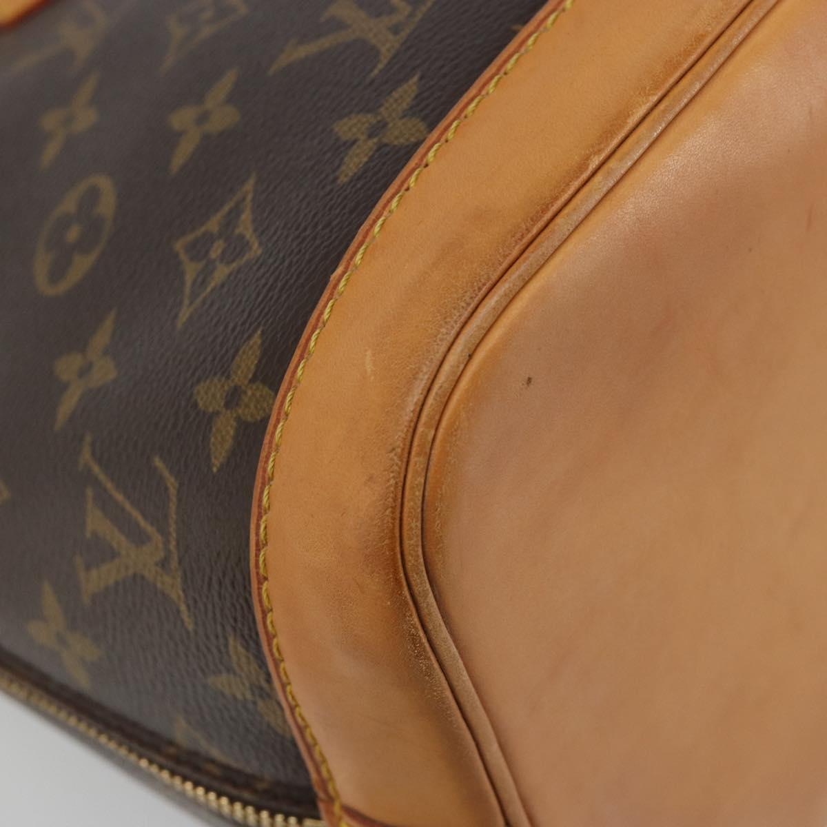 LOUIS VUITTON Monogram Alma Hand Bag M51130 LV Auth 187068V