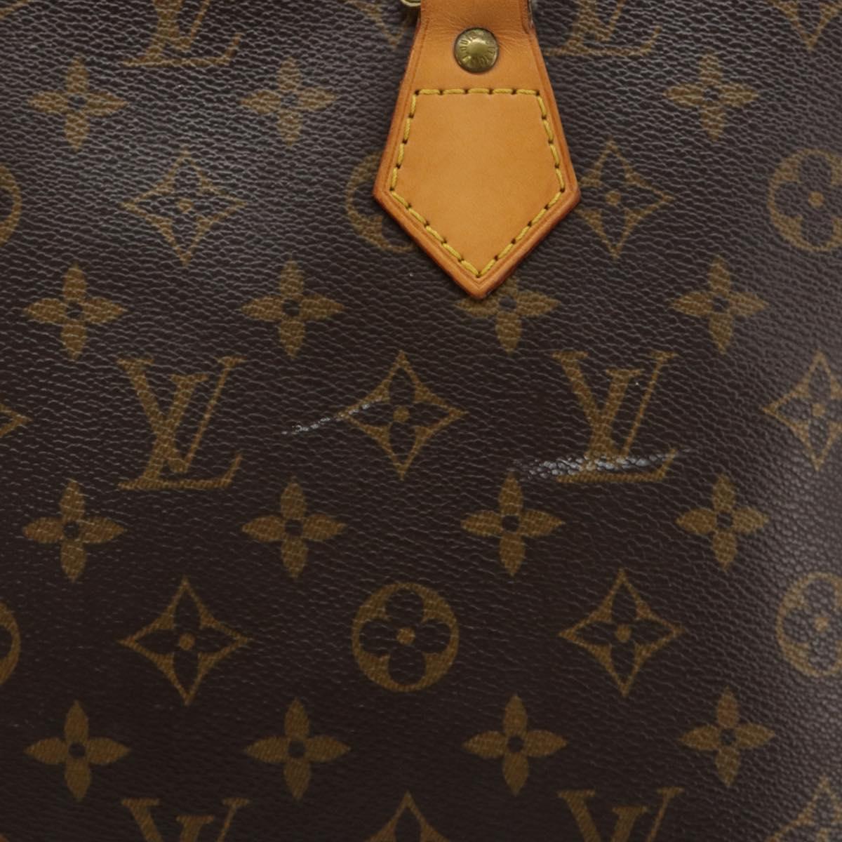 LOUIS VUITTON Monogram Alma Hand Bag M51130 LV Auth 187068V