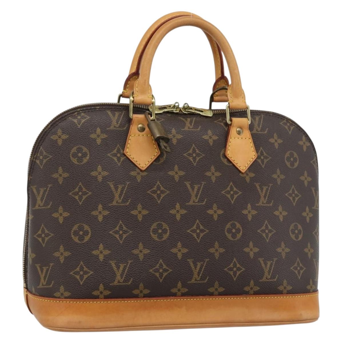 LOUIS VUITTON Monogram Alma Hand Bag M51130 LV Auth 187069V