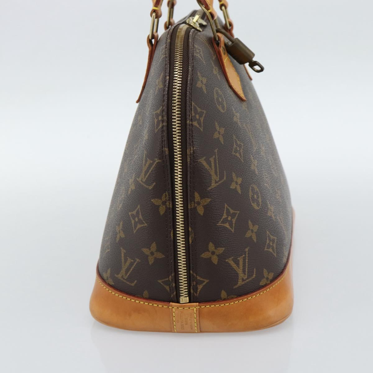 LOUIS VUITTON Monogram Alma Hand Bag M51130 LV Auth 187069V