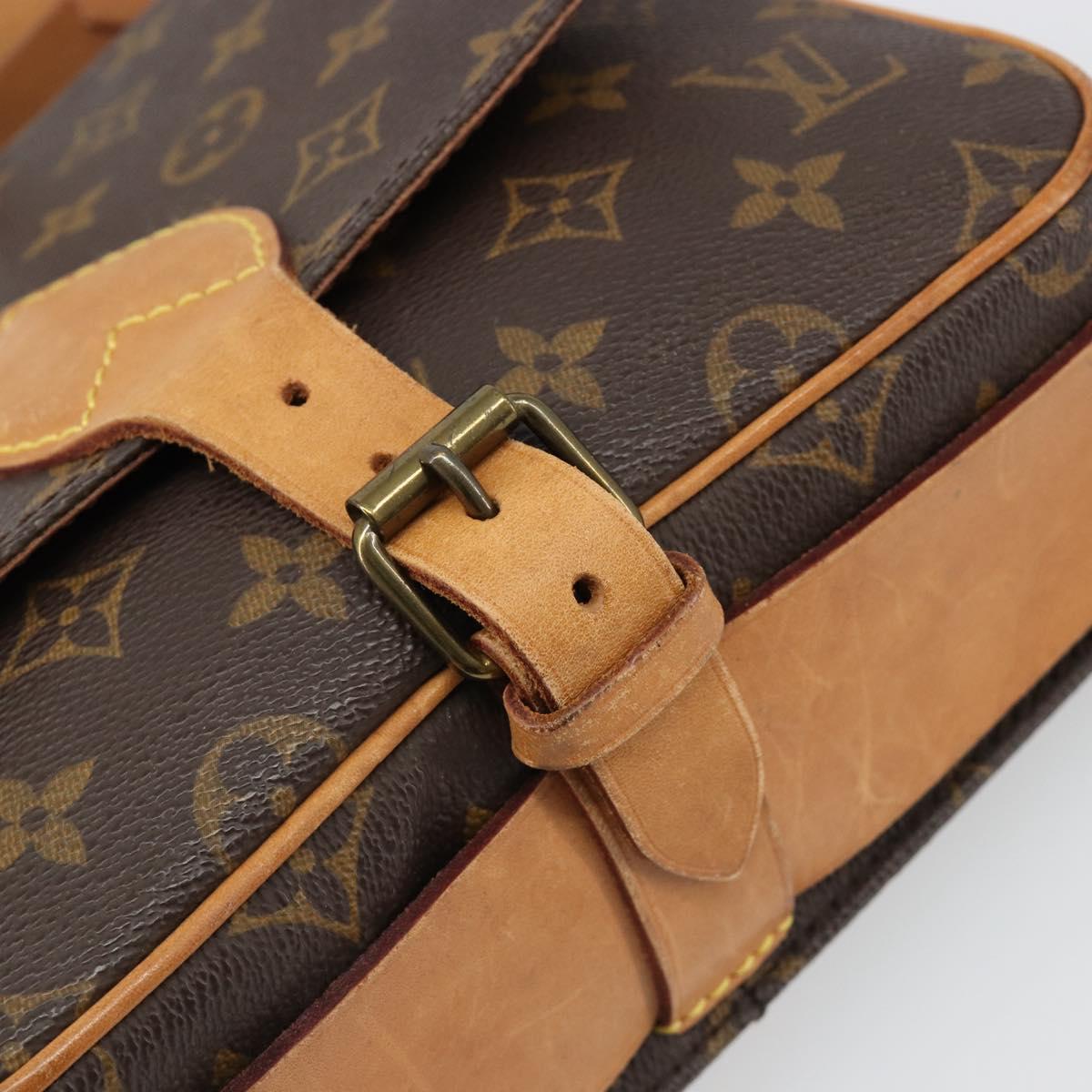 LOUIS VUITTON Monogram Cartouchiere MM Shoulder Bag M51253 LV Auth 187070A