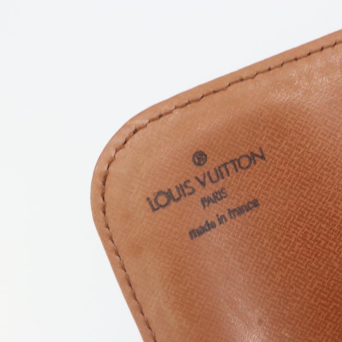 LOUIS VUITTON Monogram Cartouchiere MM Shoulder Bag M51253 LV Auth 187070A