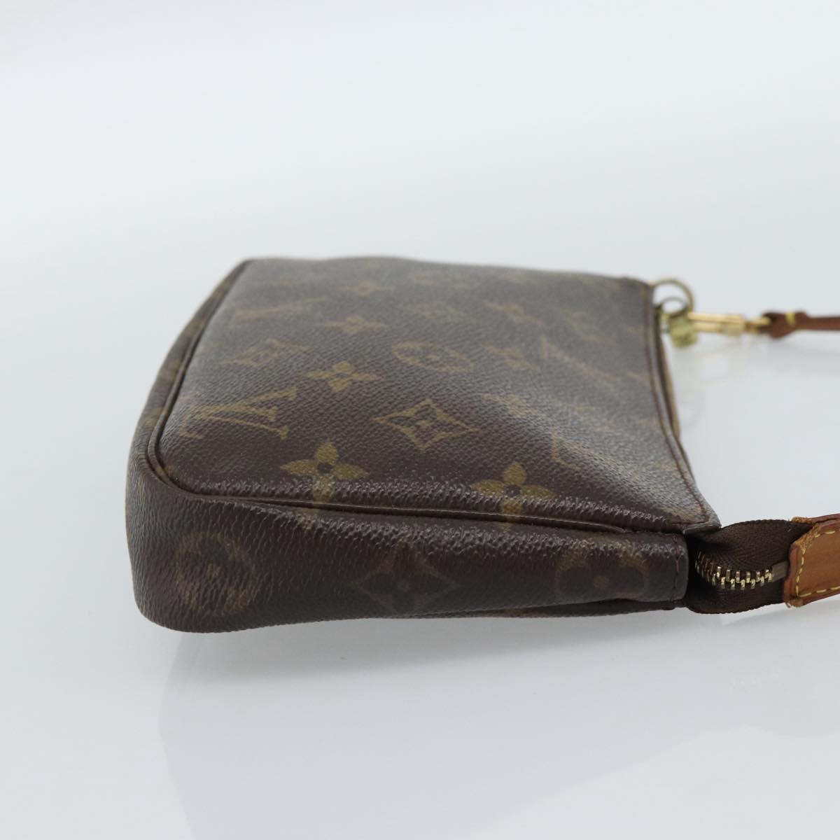 LOUIS VUITTON Monogram Pochette Accessoires Accessory Pouch M51980 Auth 187075