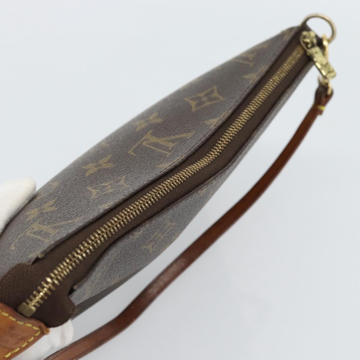 LOUIS VUITTON Monogram Pochette Accessoires Accessory Pouch M51980 Auth 187075