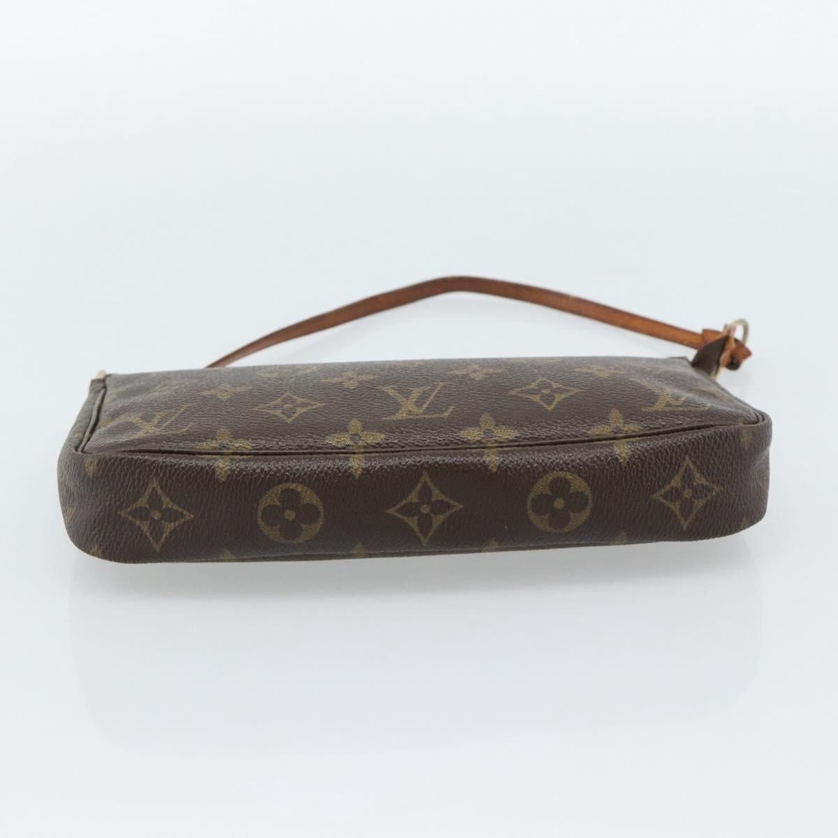LOUIS VUITTON Monogram Pochette Accessoires Accessory Pouch M51980 Auth 187075