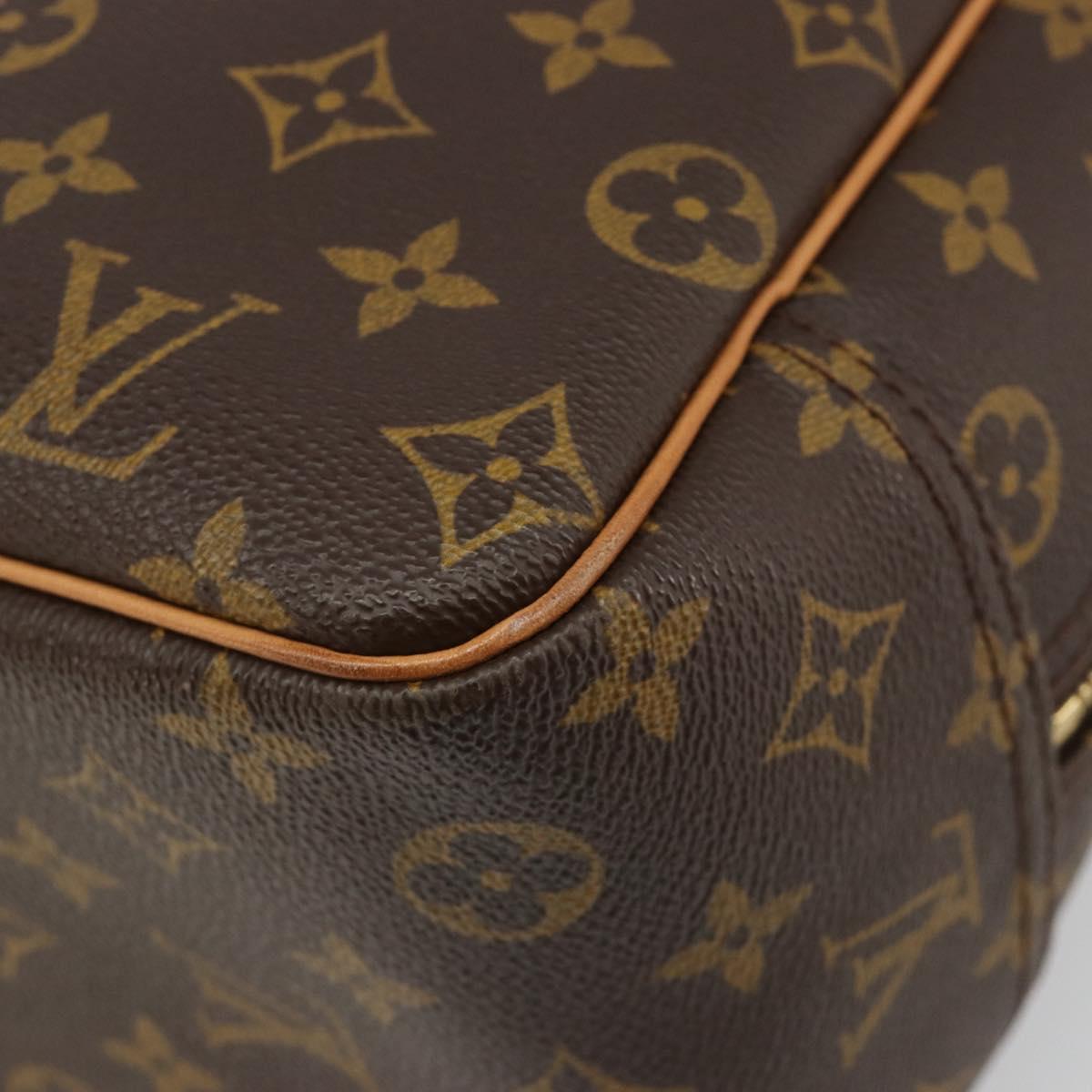 LOUIS VUITTON Monogram Deauville Hand Bag M47270 LV Auth 187078SAV