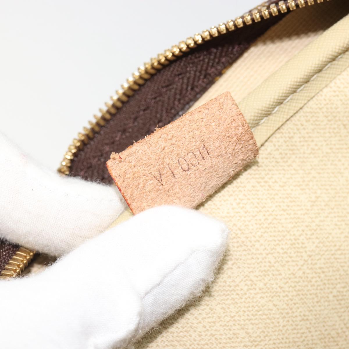 LOUIS VUITTON Monogram Deauville Hand Bag M47270 LV Auth 187078SAV