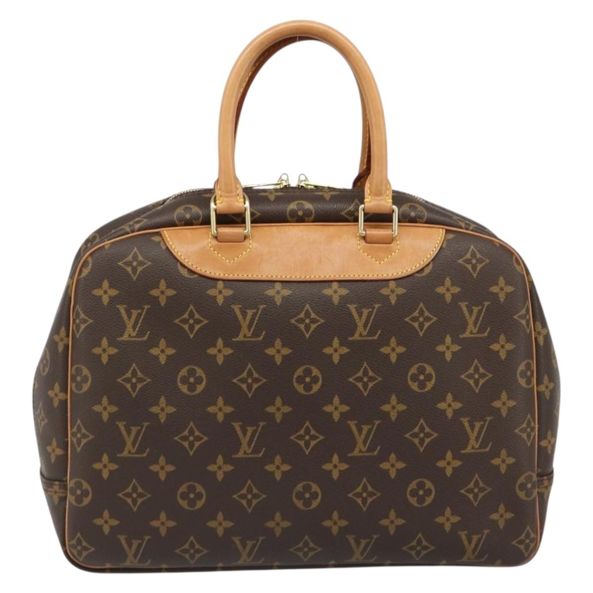 LOUIS VUITTON Monogram Deauville Hand Bag M47270 LV Auth 187078SAV