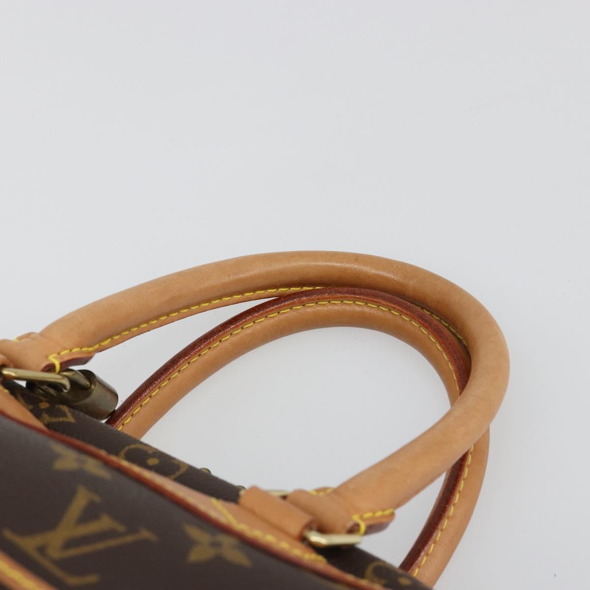 LOUIS VUITTON Monogram Deauville Hand Bag M47270 LV Auth 187078SAV